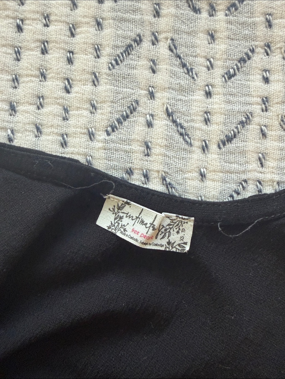NWOT Free People Black Onesie Bodysuit - Picture 3 of 4